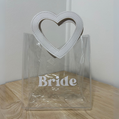 Small Love Heart Handled Gift Bag