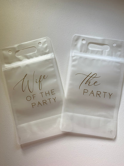 Drinking Pouch - with Custom Phrase