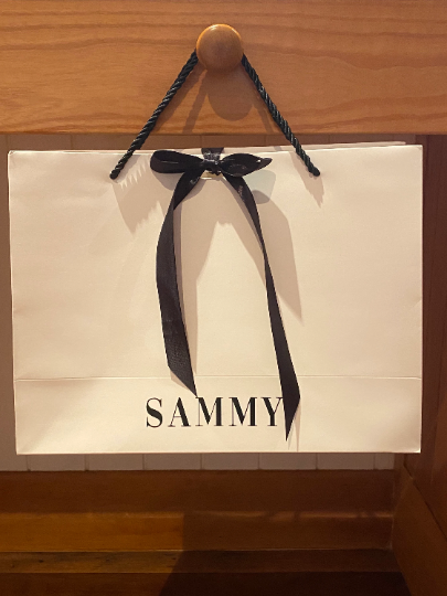 Large White Personalised Gift Bag